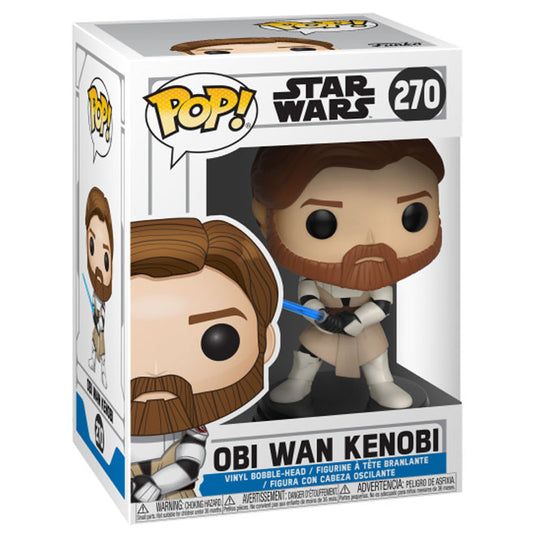 Funko POP! - Star Wars: Clone Wars - Obi Wan Kenobi - Vinyl Figure #270