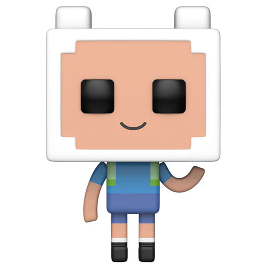 Funko POP! - Adventure Time/Minecraft S1 - Finn - Vinyl Figure #411