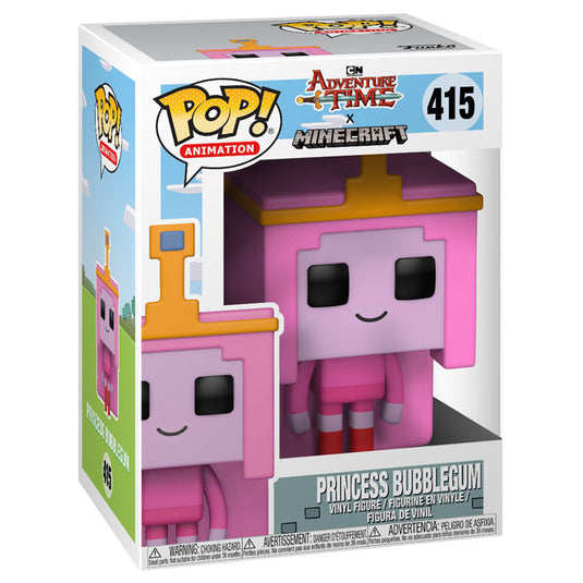 Funko POP! - Adventure Time/Minecraft S1 - Princess Bubblegume - Vinyl Figure #415