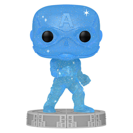 Funko POP! Artist Series - Infinity Saga - Captain America (Blue)