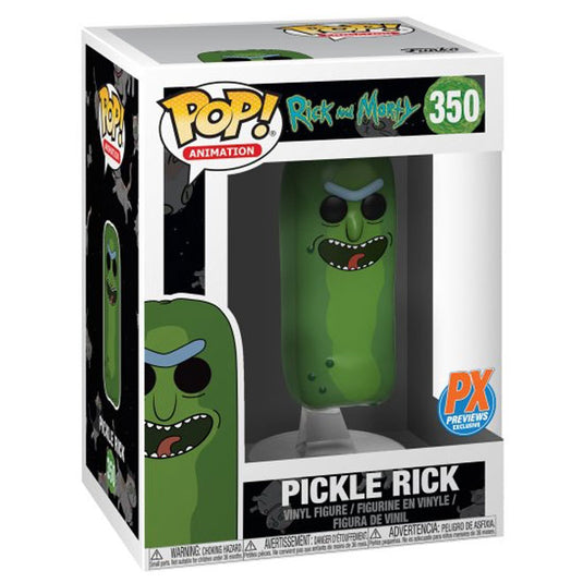 Funko POP! - Rick & Morty - Pickle Rick (No Limbs) - Vinyl Figure #350