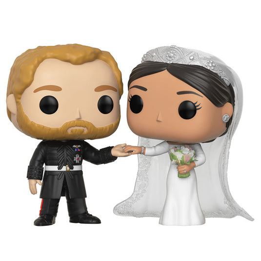 Funko POP! - Royal W2 – Duke & Duchess Sussex 2-pack Vinyl Figures