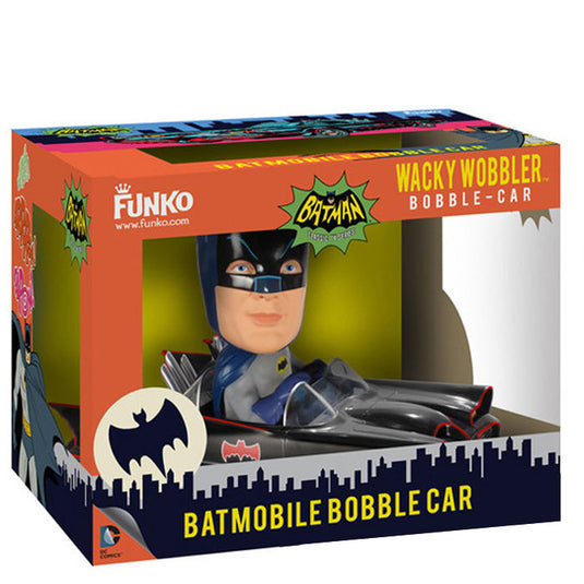 Funko Wacky Wobler - Batman 1966 - Batmobile Bobble Car - 2 Set