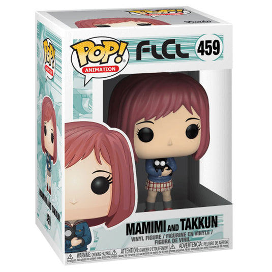 Funko POP! - FLCL S1 - Mamimi With Takkun Black Cat - Vinyl Figure #459