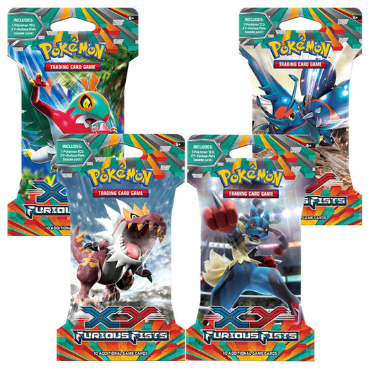 Pokemon - XY Furious Fists - Blister Booster Set
