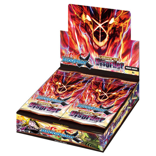 Future Card Buddy Fight X CBT - Driven To Disorder - Booster Box
