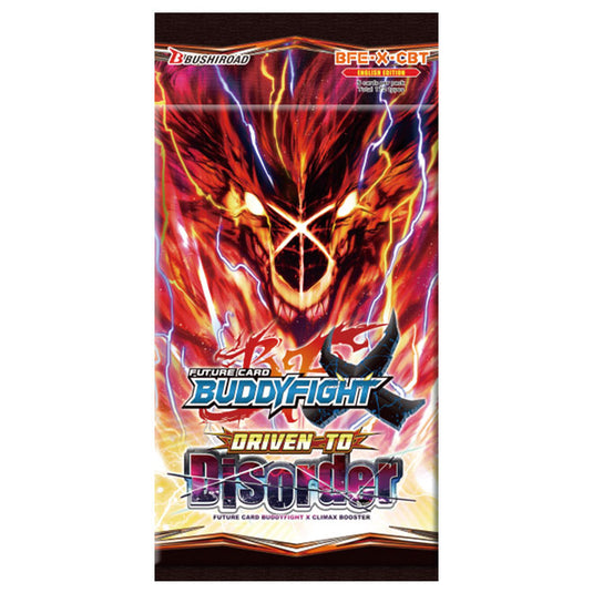 Future Card Buddy Fight X CBT - Driven To Disorder - Booster Pack