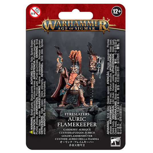 Warhammer Age of Sigmar - Fyreslayers - Auric Flamekeeper