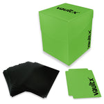 Vault X - Large Deck Box w/ 150 Card Sleeves - Green