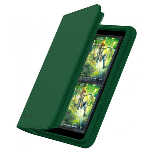 Ultimate Guard - Zipfolio XenoSkin 160 - 4-Pocket - Green