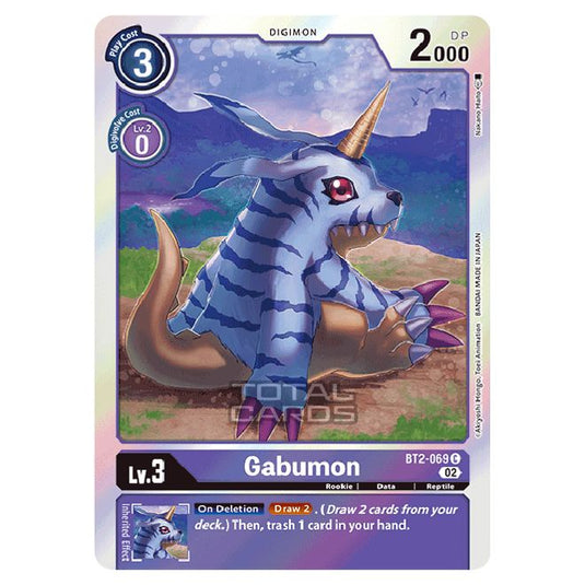 Digimon Card Game - RB-01: Resurgence Booster - Gabumon - (Alternative Art) - BT2-069a