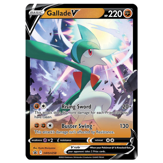 Pokemon - Sword & Shield - SWSH Black Star Promos - Gallade V - SWSH258