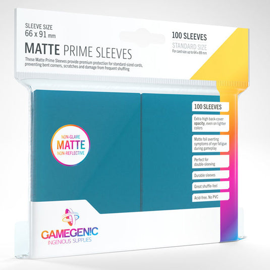 Gamegenic - Matte Prime Sleeves 100 Blue