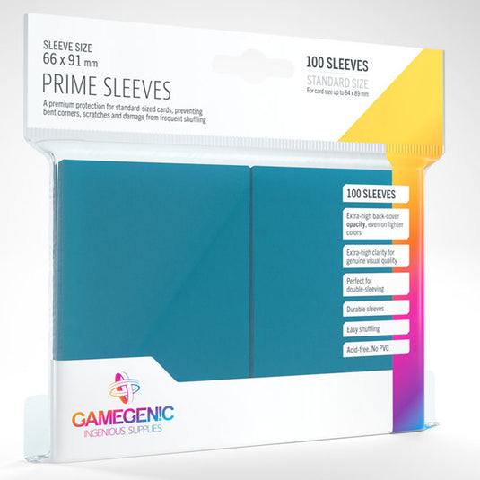 Gamegenic - Prime Sleeves 100 Blue