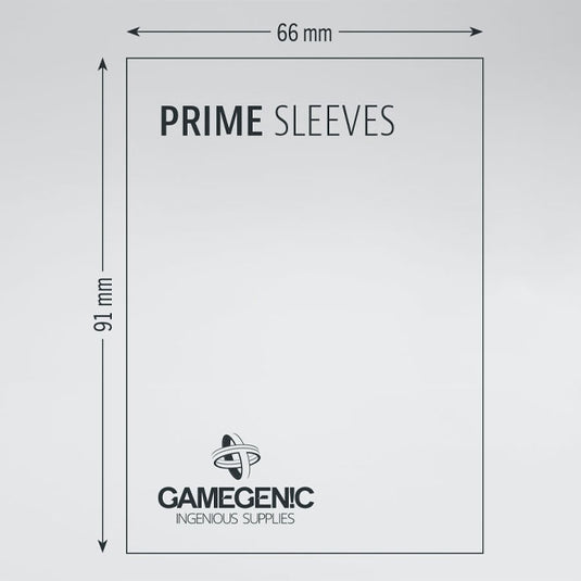 Gamegenic - Prime Sleeves 100 Green