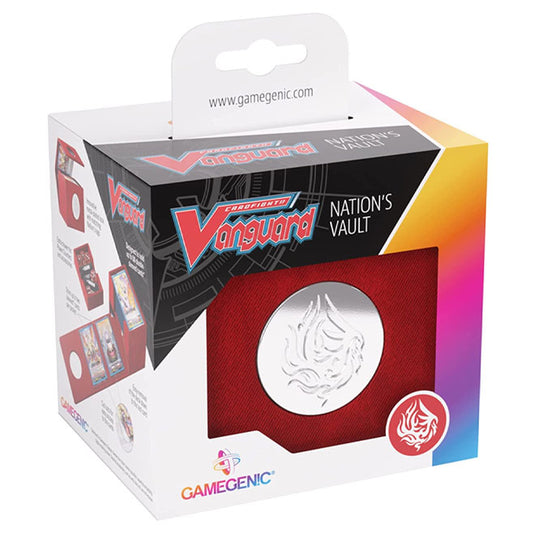 Gamegenic - Cardfight!! Vanguard - Nation's Vault - Dragon Empire - Red Deck Box