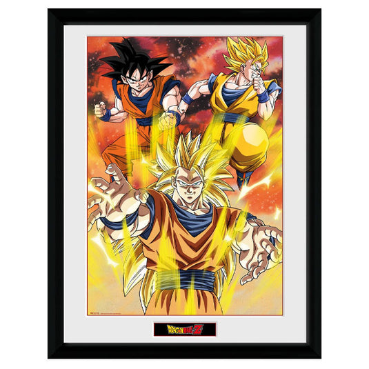 GBeye Collector Print - Dragon Ball Z 3 Gokus 30x40cm