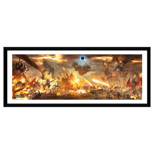 GBeye Collector Print - Dungeons & Dragons Battle 76x30cm