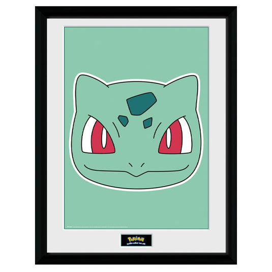 GBeye Collector Print - Pokemon Bulbasaur Face