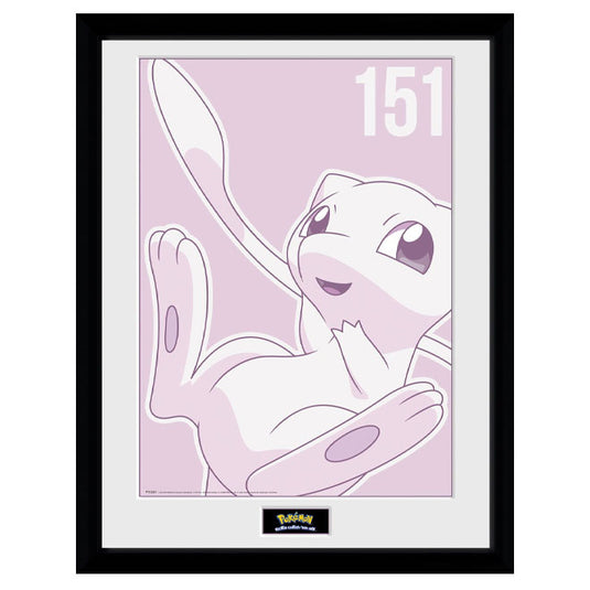 GBeye Collector Print - Pokemon Mew Mono