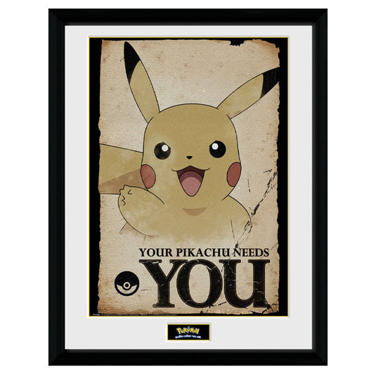 GBeye Collector Print - Pokemon Pikachu Needs You