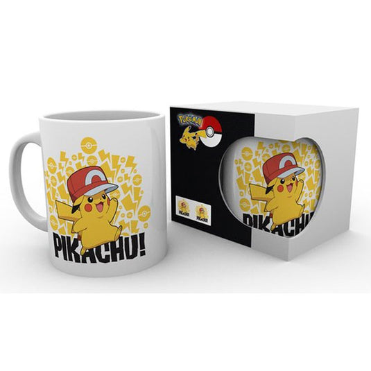 GBeye Mug - Pokemon Ash Hat Pikachu