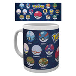 GBeye Mug - Pokemon Ball Varieties