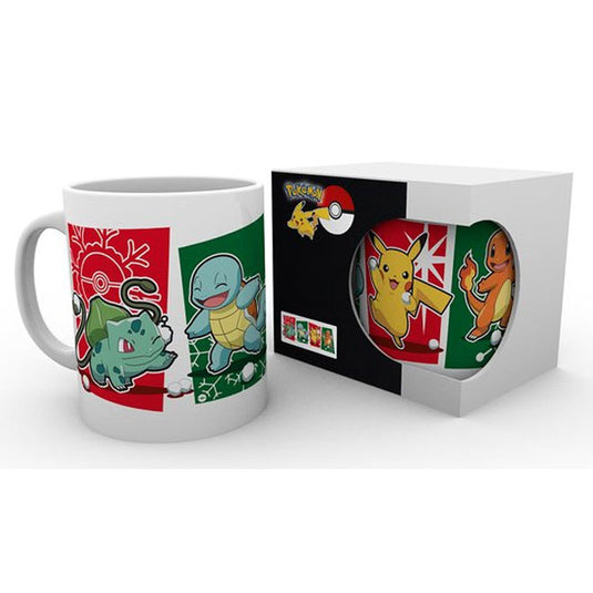 GBeye Mug - Pokemon Snowball Starters Christmas Mug