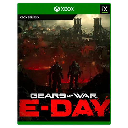 Gears of War E-Day Xbox Case Mockup