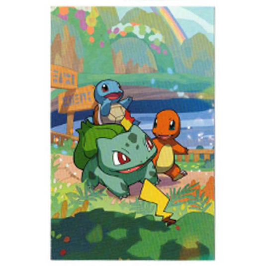 Pokemon - Celebrations - Mini Tin - Bulbasaur, Squirtle & Charmander - Art Card