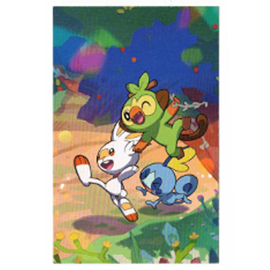 Pokemon - Celebrations - Mini Tin - Grookey, Sobble & Scorbunny - Art Card