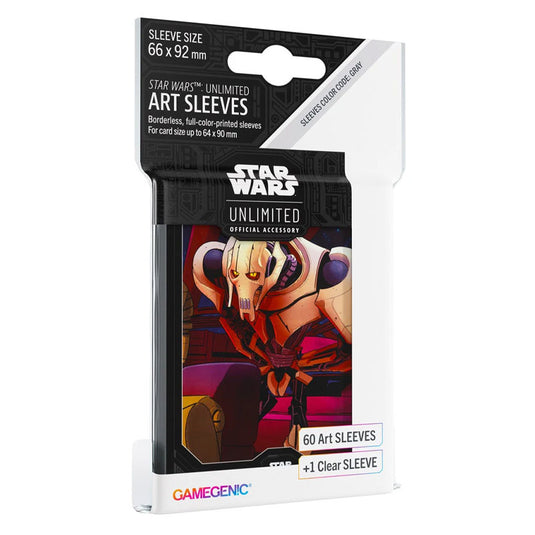 Gamegenic - Star Wars Unlimited - Art Sleeves - General Grievous (60 Sleeves)