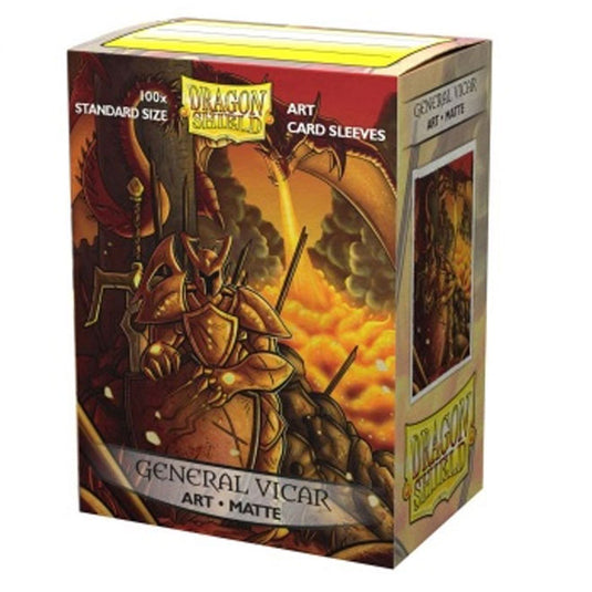 Dragon Shield Brushed Art Sleeves - General Vicar: Portrait (100 Sleeves)