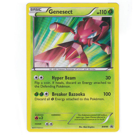 Pokemon - Black & White - BW Black Star Promos - Genesect - BW99