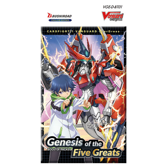 Cardfight!! Vanguard - overDress - Genesis of the Five Greats - Booster Pack