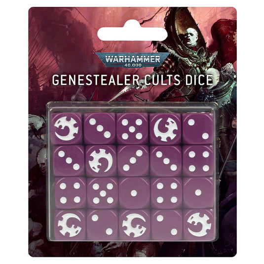 Warhammer 40,000 - Genestealer Cults - Dice Set