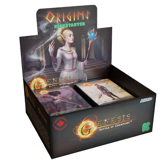 Genesis TCG - Battle of Champions - Origins (Kickstarter Edition) Booster Box (24 Packs)
