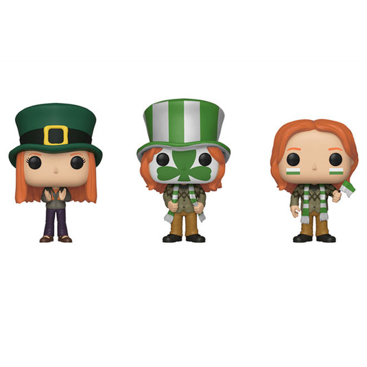 Funko POP! - Harry Potter S5 - Fred, George, Ginny 3-pack Vinyl Figures - ECCC 2019 Limited