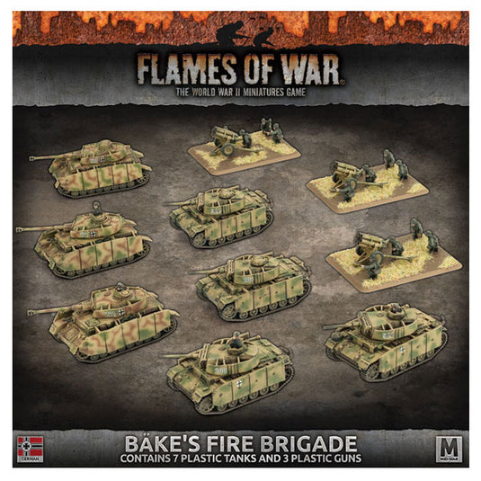 Flames Of War - Bäke's Fire Brigade Army Deal