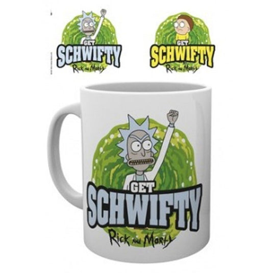 GBeye Mug - Rick and Morty Get Schwifty