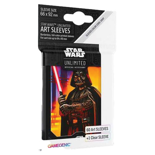 Gamegenic - Star Wars Unlimited - Art Sleeves - Darth Vader (60 Sleeves)