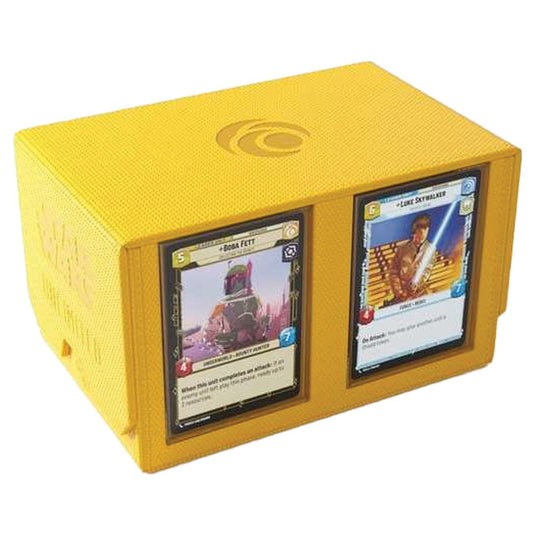 Gamegenic - Star Wars Unlimited - Double Deck Pod - Yellow