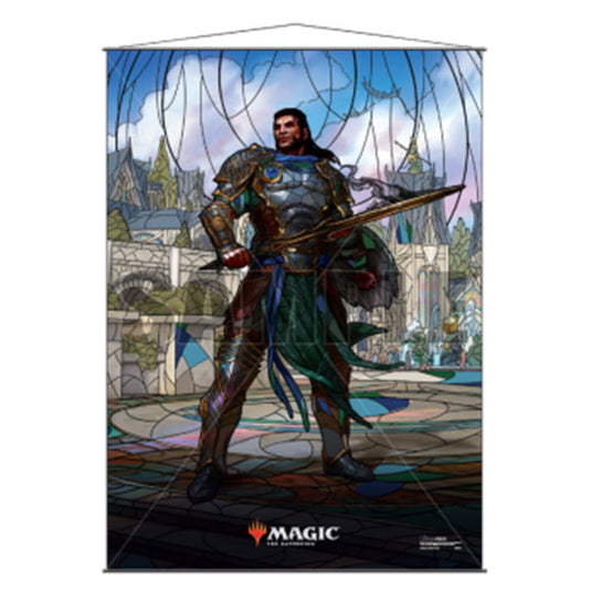 Ultra Pro - Stained Glass Wall Scroll Magic: The Gathering - Gideon