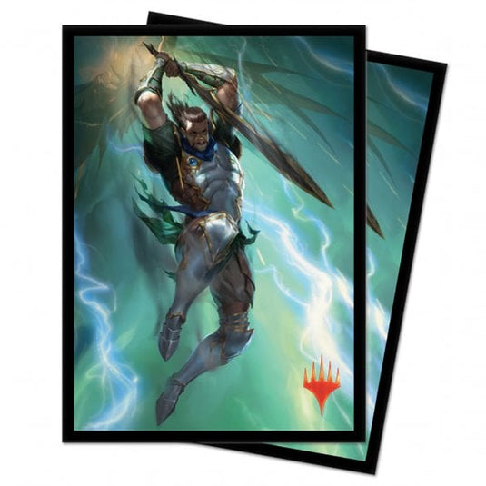 Ultra Pro - Magic The Gathering - War of the Spark - Gideon Blackblade (100 Sleeves)