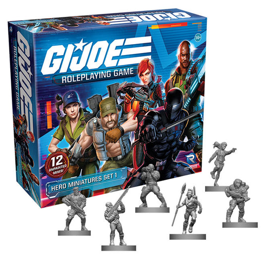 G.I. JOE Roleplaying Game - Hero Miniatures Set 1