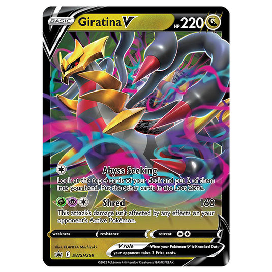 Pokemon - Sword & Shield - SWSH Black Star Promos - Giratina V - SWSH259