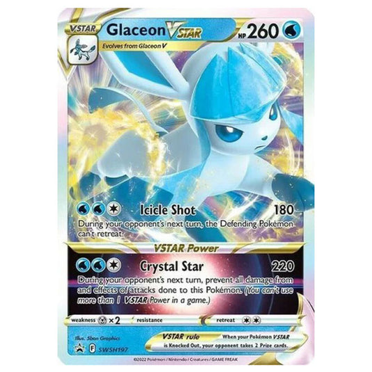 black vstar pokemon card price Pokemon - Sword & Shield - SWSH Black Star Promos - Glaceon VSTAR