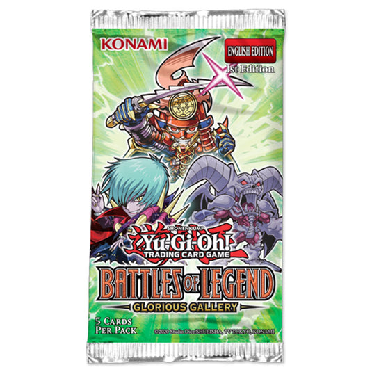 Yu-Gi-Oh! - Battles of Legend - Glorious Gallery - Booster Pack