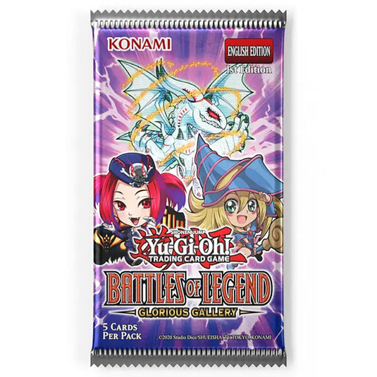 Yu-Gi-Oh! - Battles of Legend - Glorious Gallery - Booster Pack