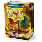 Dragon Shield - Standard Classic Sleeves - Gold - (100 Sleeves)